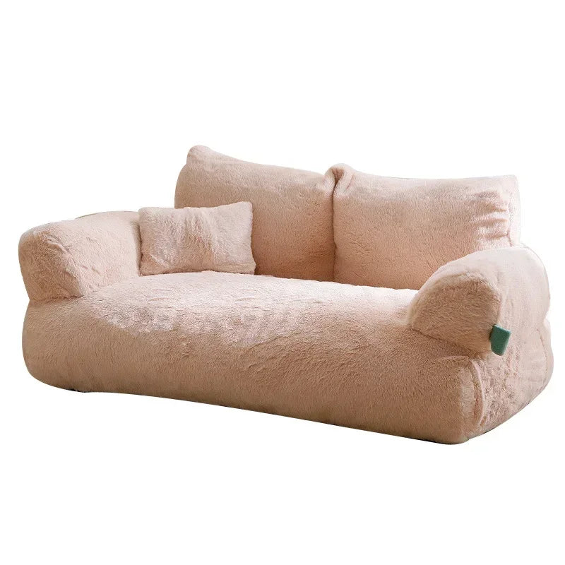 Cat Bed House Plush Dog Sofa Beds Washable Warm Pet Dog Nest Cat Beds Sofa Comfortable Cats Cushion Dog Sleep Winter Furniture